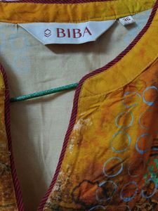 Biba Party Wear Quirky Print Kurta Combo