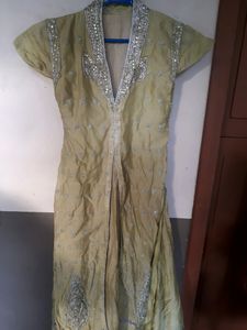 Light Green Girls Frock