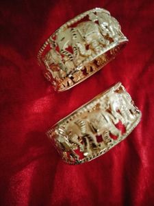 Gold Look Artificial Kade( Bangles)