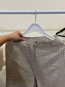 Vintage Plaid Trousers