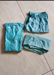 Sea Green Kurta Set