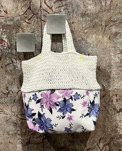 Brand new Crotchet Canvas bag
