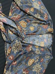 Floral Print Wrap Top