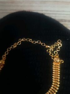 Gold-Plated Lakshmi Pendant Necklace