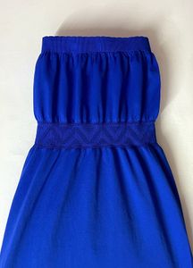 Women’s Blue Mini Tube Dress