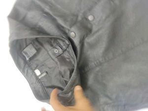 Black Faux Leather Mini Skirt