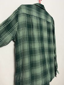 Mens Green Check Shirt “NUON”, West Side