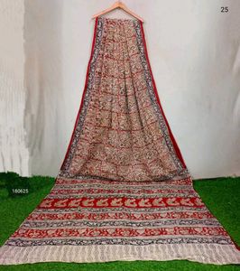 Cotton Kalamkari Saree