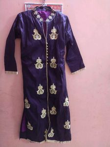 Purple 💜 Kurta Pant Set