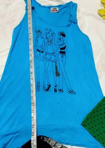 Combo Of Beautiful Top With Shorts