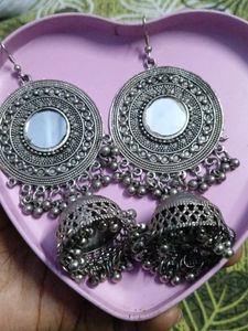 Oxidised Jhumke