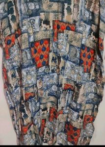 Multi Printed Cotton Kurti For 36 Bust