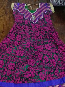 Girls&#39; Floral Print Dress
