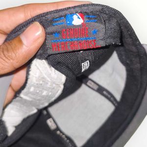 New Era Yankees Black &amp; Grey Snapback Cap