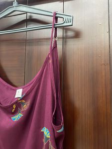 Beautiful Purple Women Kurta Set
