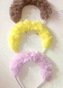 Fuzzy Fun Headbands - Y2K Aesthetic