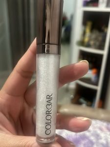 Colorbar White Glitter Lipstick Woww Shade Crazy