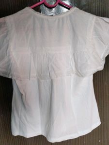 Zara White Top