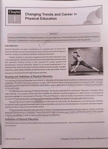 Health &amp; Physical Education Class XI