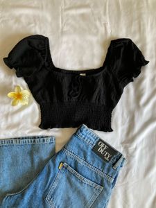 H&amp;M pinteresty smocked top
