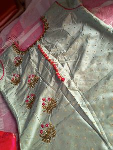 Embroidered Kurti Top