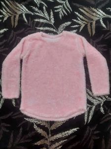 Unused Baby Pink Fur Sweater