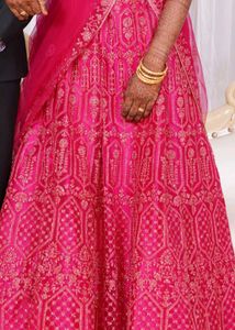 Pink Embellished Lehenga Choli - 7800