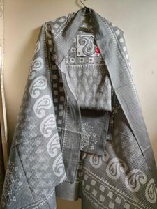 Mirror Work Cotton Suit