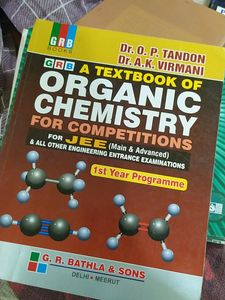 GRB Organic Chemistry JEE Book