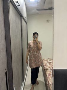 Peach Kurta