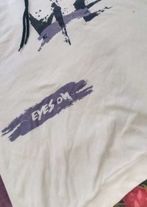 White Graphic Hoodie