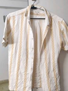 Selling Shirt - Off-white And Yellow Lines