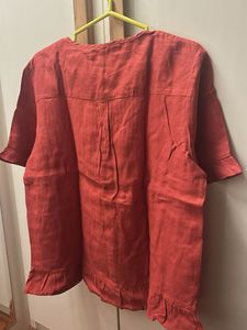 Pure linen Casual Top