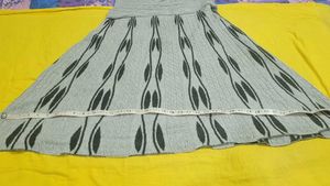 Gray woolen kurti for women