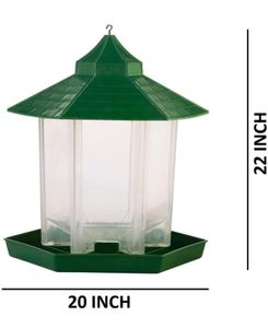 Green Bird Feeder