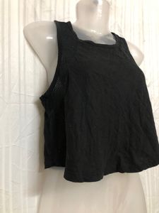 Forever 21 Black Crop Top