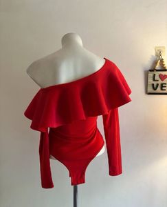 Red Lantern Sleeve Top