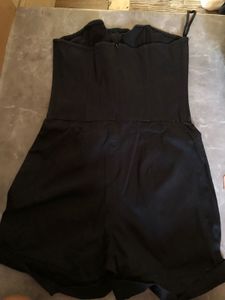 Black Cute Corset Short Jumpsuit / Playsuit