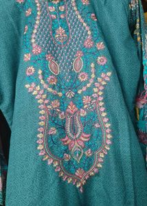New Cotton Embroidered Suit