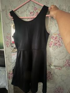 Black Fit &amp; Flare Dress