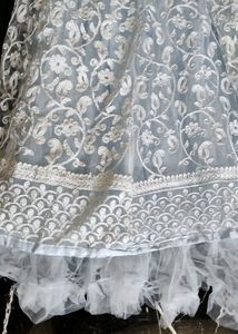 Beautiful😍 Gown With Net Duppata And Leging