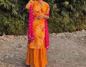 Kurti Skirt Set