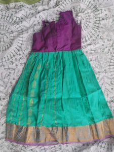 Traditional Fused Designer Kanchipuram Silk Gown