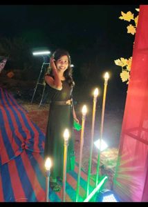 Elegant Black Ethnic Gown