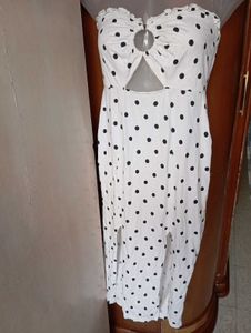 Polka Dot Midi Dress