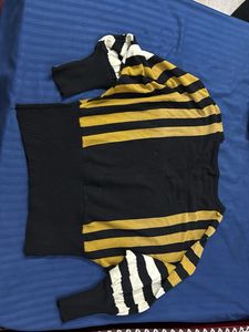 Striped Knit Sweater