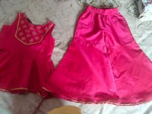 Beautiful Girl kid Traditional/Function Hot Pink
