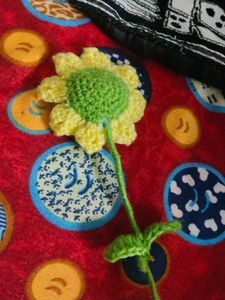 Crochet Sunflower Decoration