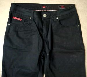 Black Trousers Pants By Lee Cooper