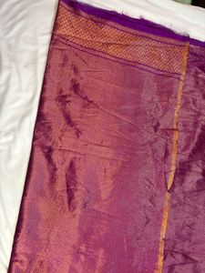 Magenta Ready to wear saree with blouse piece